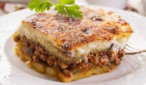 Moussaka with Potatoes